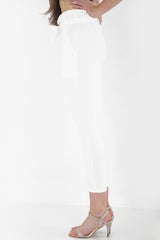 Paper Bag Tie Waist Trousers