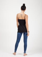 Knot Front Button Cami Top