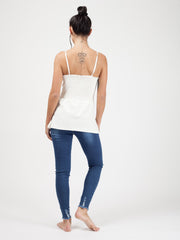 Knot Front Button Cami Top