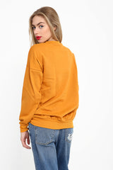Sequin Embellished Rock Eagle Sweatshirt