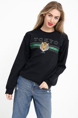 Tokyo Tiger Print Sweatshirt