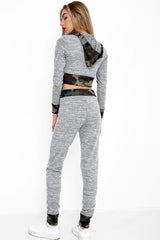 Juego de camuflaje con capucha con capucha set ropa