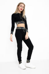 Juego de camuflaje con capucha con capucha set ropa