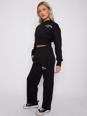 Geborduurd San Francisco Zip Up Fleece Coörde