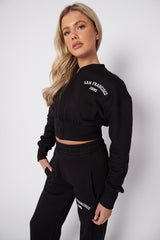 Geborduurd San Francisco Zip Up Fleece Coörde