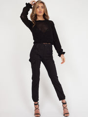 Haakfrill Crop top gebreide top