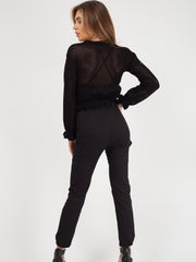 Haakfrill Crop top gebreide top