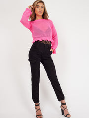 Haakfrill Crop top gebreide top