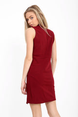 Getäfter Wrap Bodycon -Kleid