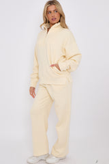 1/2 Zip Top & Jogger Fleece Co-ord