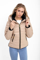 Plus Size Quilted Padded Puffer Bubble Jacket