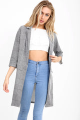 HOUND TOTH DUSTER MOTE