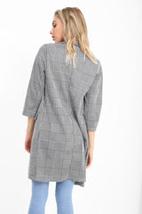 HOUND TOTH DUSTER MOTE