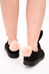 Pom Pom Bunny Ear Trainers