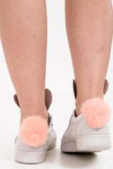 Pom Pom Bunny Ear Trainers