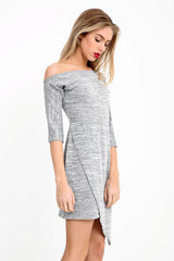 One Shoulder Asymmetric Dress