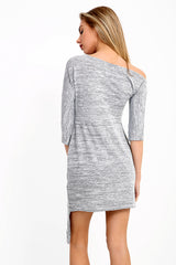 One Shoulder Asymmetric Dress