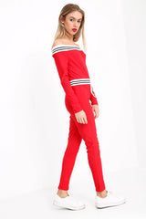 Mono de Bardot a rayas