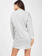 Kiki Slogan Sweat Jumper Dress