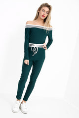 Mono de Bardot a rayas