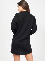Kiki Slogan Sweat Jumper Dress