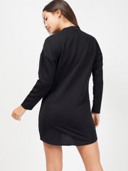 Amour Slogan Sweat Jumper Kleid