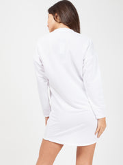 Amour Slogan Sweat Jumper Kleid