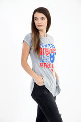 Camiseta de gran tamaño impresa en Nueva York 86