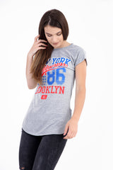 Camiseta de gran tamaño impresa en Nueva York 86