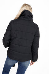 Envoltura de abrigo acolchado delantero