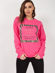 Queen Of Hearts Printed Sweatshirt Jumper