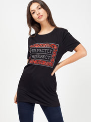 Perfekt unvollkommenes Leopardenmuster-T-Shirt
