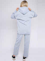 Blanket Stitch Hoodie & Wide Leg Trousers Co-ord