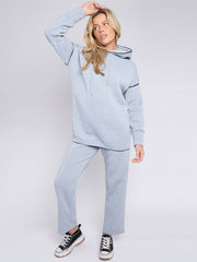 Blanket Stitch Hoodie & Wide Leg Trousers Co-ord