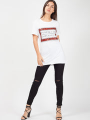 Perfekt unvollkommenes Leopardenmuster-T-Shirt