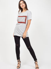 Perfekt unvollkommenes Leopardenmuster-T-Shirt