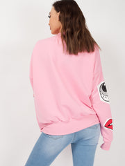 Olivia & Samira Monster Printed Sweatshirt Jumper