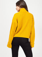 Olivia & Kady Turtle Neck Knitted Jumper
