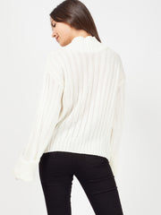 Olivia & Kady Turtle Neck Knitted Jumper