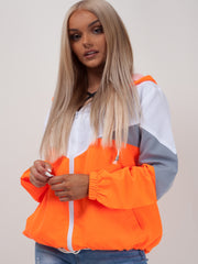 Contrast Color Block Festival Jacket
