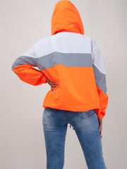 Contrast Color Block Festival Jacket