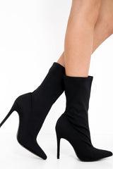 Spitze Zehen Stiletto Heeled -Stiefel