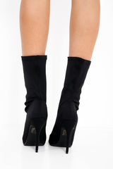 Spitze Zehen Stiletto Heeled -Stiefel