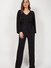 Pleated Top & Trouser Co-ord