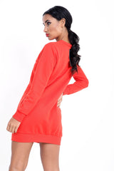 Loved Sequin Diamond Jumper Dress