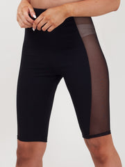 Mesh Insert Cycling Shorts