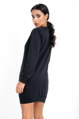 Loved Sequin Diamond Jumper Dress