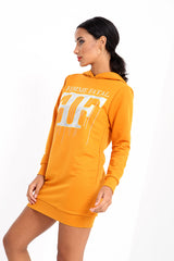 Femme Fatal Hooded Jumper Dress