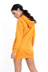 Femme Fatal Hooded Jumper Dress