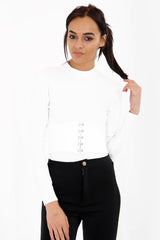 Hook & Eye Band Bodysuit